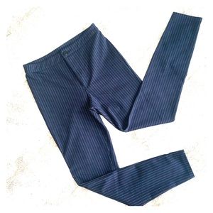 Stripped legging pants